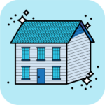 An Icon of a sparkling clean house